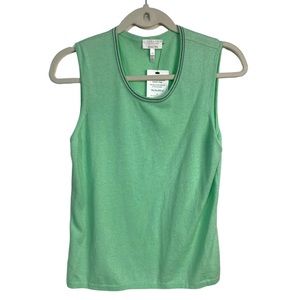 Escada Cashmere silk sleeveless sweater shell sz‎ SM /M